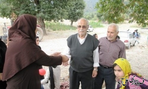 برگزاری جشن کودک و سالمند درروستای برفتان،علی آباد کتول