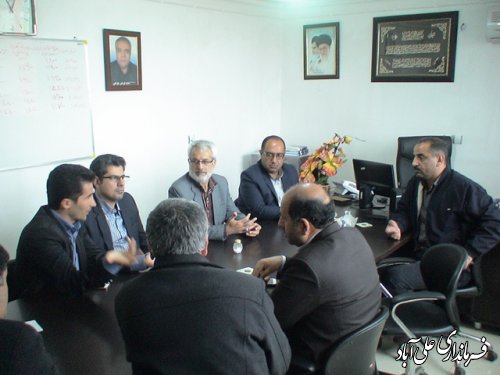 جلسه بررسی مشکلات ناحیه صنعتی فاضل آبادبرگزارشد
