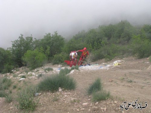 مانور تخصصی امداد و نجات در منطقه کوهستانی «چه‎جا» برگزارشد(گزارش تصویری)