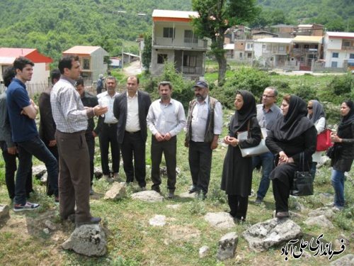 برگزاری تور آشنایی با آثار تاریخی شهر ستان علی آباد کتول