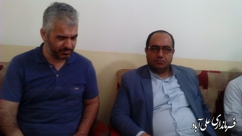 دیدار فرمانداراز خانواده تحت پوشش 