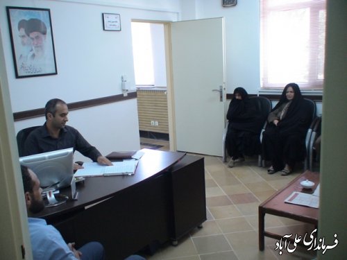 ملاقات مردمی فرماندار علی آباد کتول برگزار شد