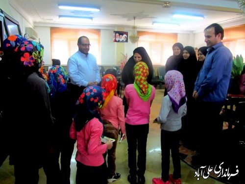 دیدارکارکنان بهزیستی شهرستان علی آباد کتول بافرماندار