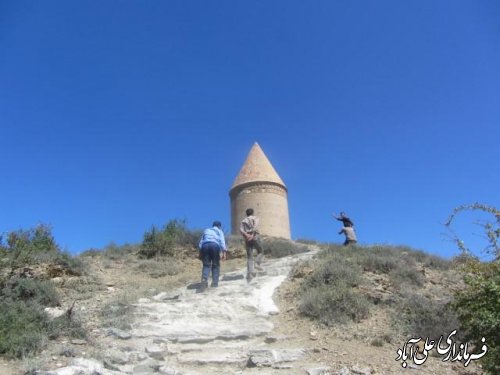 بازدید،دهیاران بخشداری مرکزی علی آباد کتول از جاذبه های گردشگری روستاهای شهرستان کردکوی 