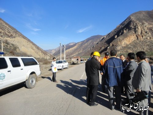 مانور امداد و نجات کوهستان باحضورفرماندار برگزار شد 