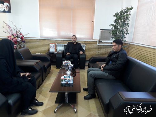 ملاقات عمومی فرماندار شهرستان علی آباد کتول با مردم برگزار شد 