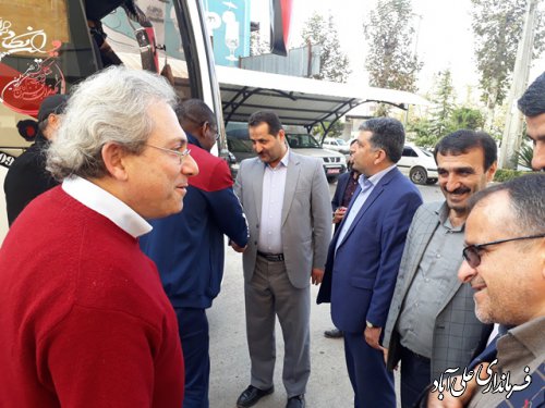 بازدید سفرا ، کاردار و رایزن های فرهنگی 12 کشور از آبشار کبودوال