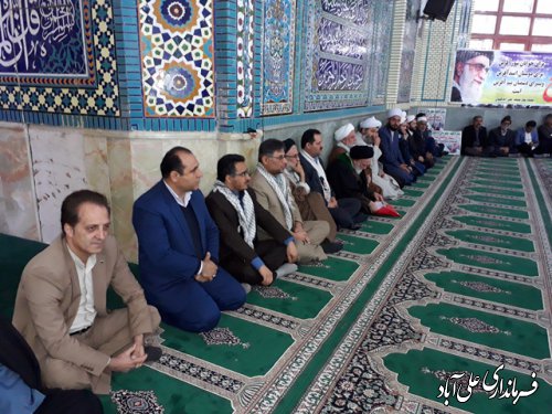 همایش بزرگ وحدت و گرامی داشت هفته بسیج در علی آباد کتول برگزار شد