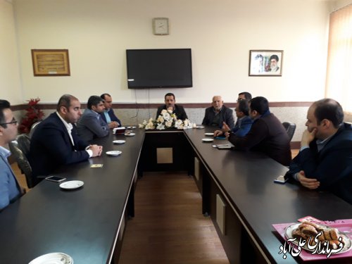 بازدید فرماندار ازدانشگاه های شهرستان علی آباد کتول 