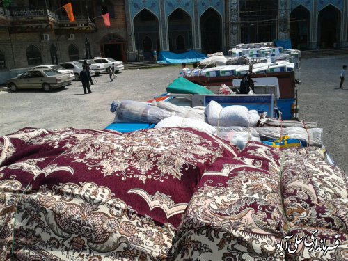 ارسال متمرکز کمک های اهدایی مردمی به مناطق سیل زده آق قلا