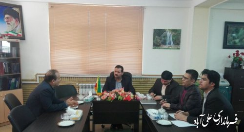 برگزاری جلسه رفع اختلاف بین ادارات جهاد کشاورزی و برق