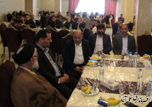 برگزاری مراسم گرامیداشت هفته کار و کارگر در شهرستان علی آبادکتول