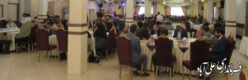 برگزاری مراسم گرامیداشت هفته کار و کارگر در شهرستان علی آبادکتول