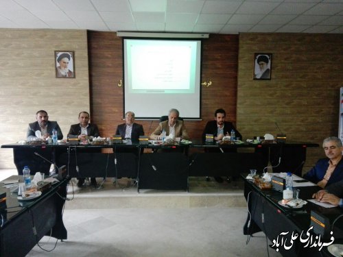 برگزاری اولین جلسه کارگروه سلامت و امنیت غذایی شهرستان علی آبادکتول
