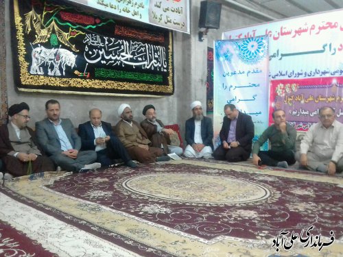 افتتاح متمرکز پروژه های شهرداری فاضل آباد