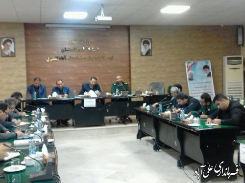 برگزاری جلسه هماهنگی بزرگداشت هفته دفاع مقدس