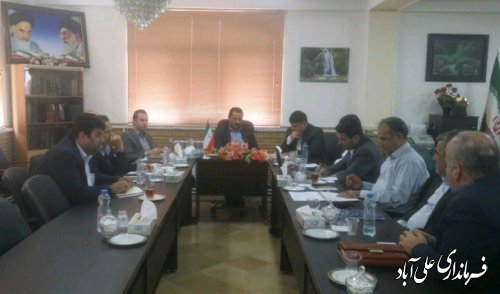 برگزاری جلسه شورای مدیران ارتباطات و فناوری اطلاعات استان گلستان در علی آبادکتول