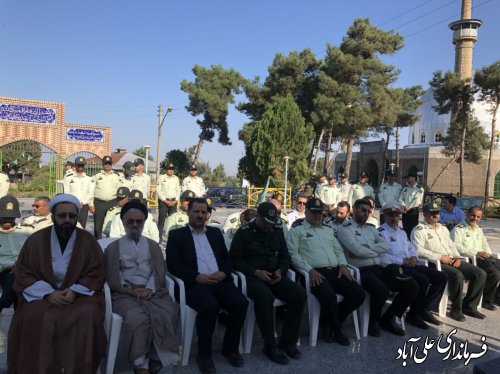 برگزاری آئین غباررویی و عطرافشانی گلزار شهدای شهرستان علی آبادکتول