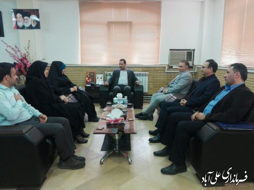 معارفه رئیس اداره راه و شهرسازی شهرستان علی آبادکتول