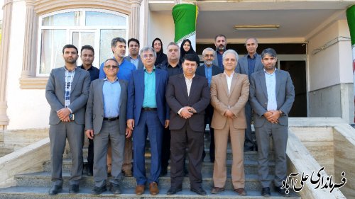 معارفه سرپرست معاونت سیاسی، امنیتی و اجتماعی فرمانداری شهرستان علی آبادکتول