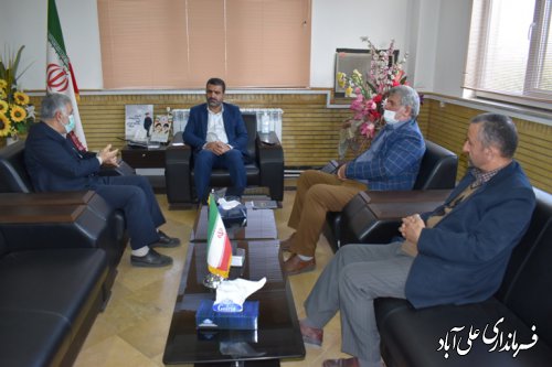 ملاقات مردمی فرماندار علی آبادکتول با شهروندان صبح امروز برگزار شد