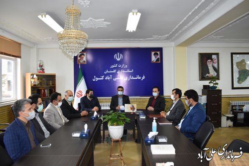 سرپرست جدید اداره راهداری و حمل و نقل جاده ای شهرستان معارفه شد