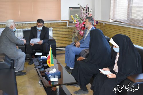 دیدار مردمی فرماندار علی آبادکتول برگزار شد