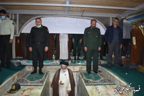 برگزاری با شکوه نماز عید فطر در علی آبادکتول