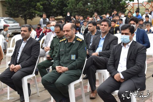 زنگ سپاس معلم در آخرین سنگرشهید شاخص 1401 معلم شهید حاج قربان نجفی نواخته شد