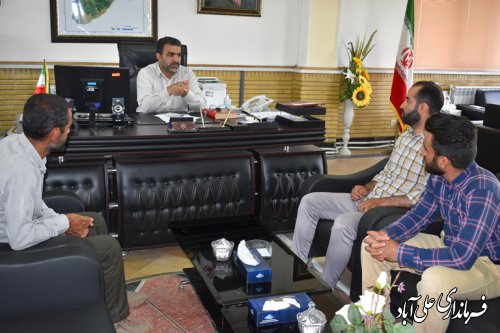 جلسه ملاقات مردمی فرماندارعلی آبادکتول با شهروندان برگزار شد