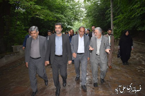 سفر اعضای کمیسیون کشاورزی مجلس به علی آبادکتول