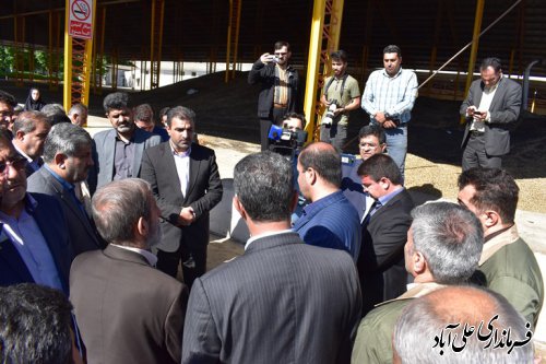 سفر اعضای کمیسیون کشاورزی مجلس به علی آبادکتول
