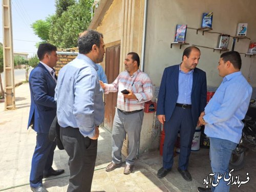 بررسی مسائل ومشکلات آب شرب روستاهای بدراق نوری و کوچک استاجیق