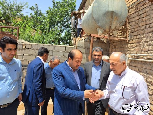 بررسی مسائل ومشکلات آب شرب روستاهای بدراق نوری و کوچک استاجیق