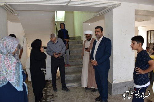 پیگیریهای ادامه دار فرماندار علی آبادکتول جهت رفع مشکلات اهالی مسکن مهر (الازمن)