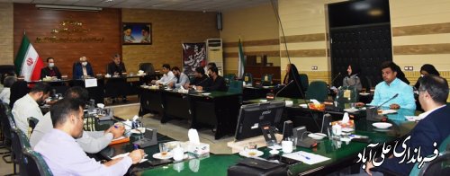جلسه هماهنگی روابط عمومیهای شهرستان با موضوع گرامیداشت هفته دولت برگزار شد 