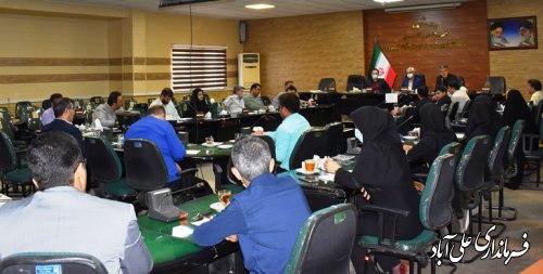 جلسه هماهنگی روابط عمومیهای شهرستان با موضوع گرامیداشت هفته دولت برگزار شد 