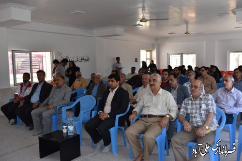 نمازخانه خیر ساز مدرسه جهاد روستای کردآباد افتتاح شد