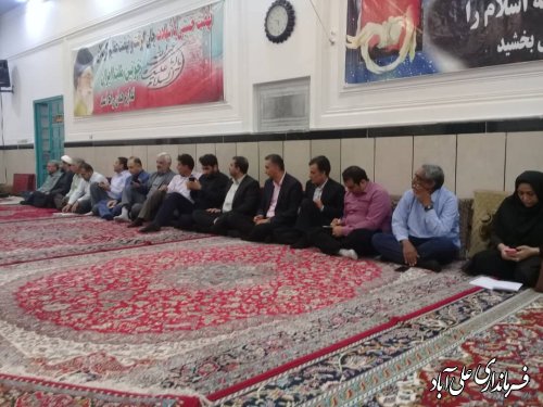 برگزاری میزخدمت در روستای امیر آباد فندرسک