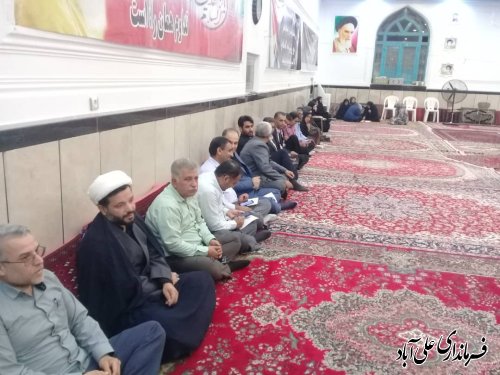 برگزاری میزخدمت در روستای امیر آباد فندرسک