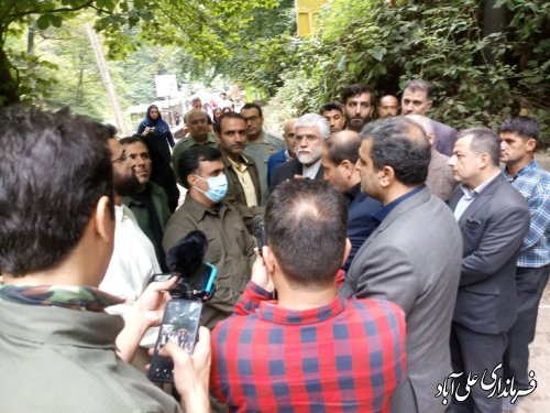 بازدید معاون رئیس جمهور و رئیس سازمان محیط زیست کشور از پارک جنگلی کبودوال