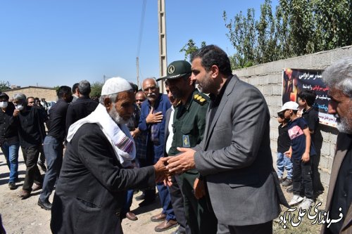 این شهید والا مقام در روزهای اربعین برای تامین امنیت جان خود را فدا کرده است