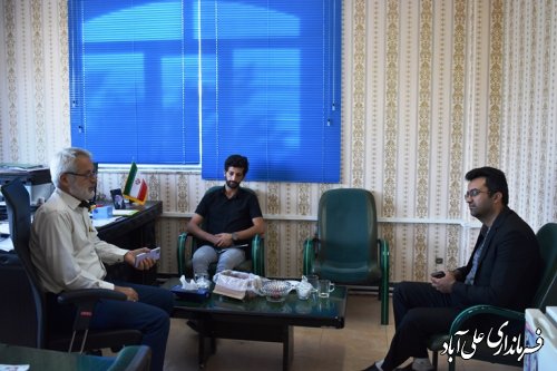 برنامه ملاقات مردمی فرماندار علی آباد کتول برگزار شد 