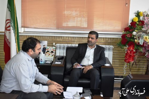 ملاقات مردمی فرماندار علی آبادکتول  برگزارشد.