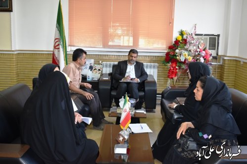 ملاقات مردمی فرماندار علی آبادکتول  برگزارشد.
