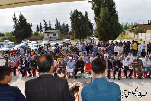 زنگ وحدت و همدلی در روستای قره بلاغ از توابع بخش کمالان نواخته شد