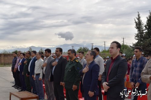 زنگ وحدت و همدلی در روستای قره بلاغ از توابع بخش کمالان نواخته شد
