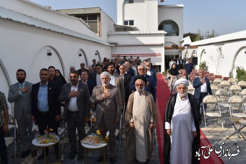 کلینیک دندانپزشکی مهر شهرستان علی آباد کتول با حضور استاندار افتتاح شد