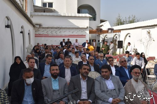 کلینیک دندانپزشکی مهر شهرستان علی آباد کتول با حضور استاندار افتتاح شد
