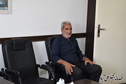 ملاقات مردمی فرماندار با اهالی شهرستان به صورت چهره به چهره برگزار شد